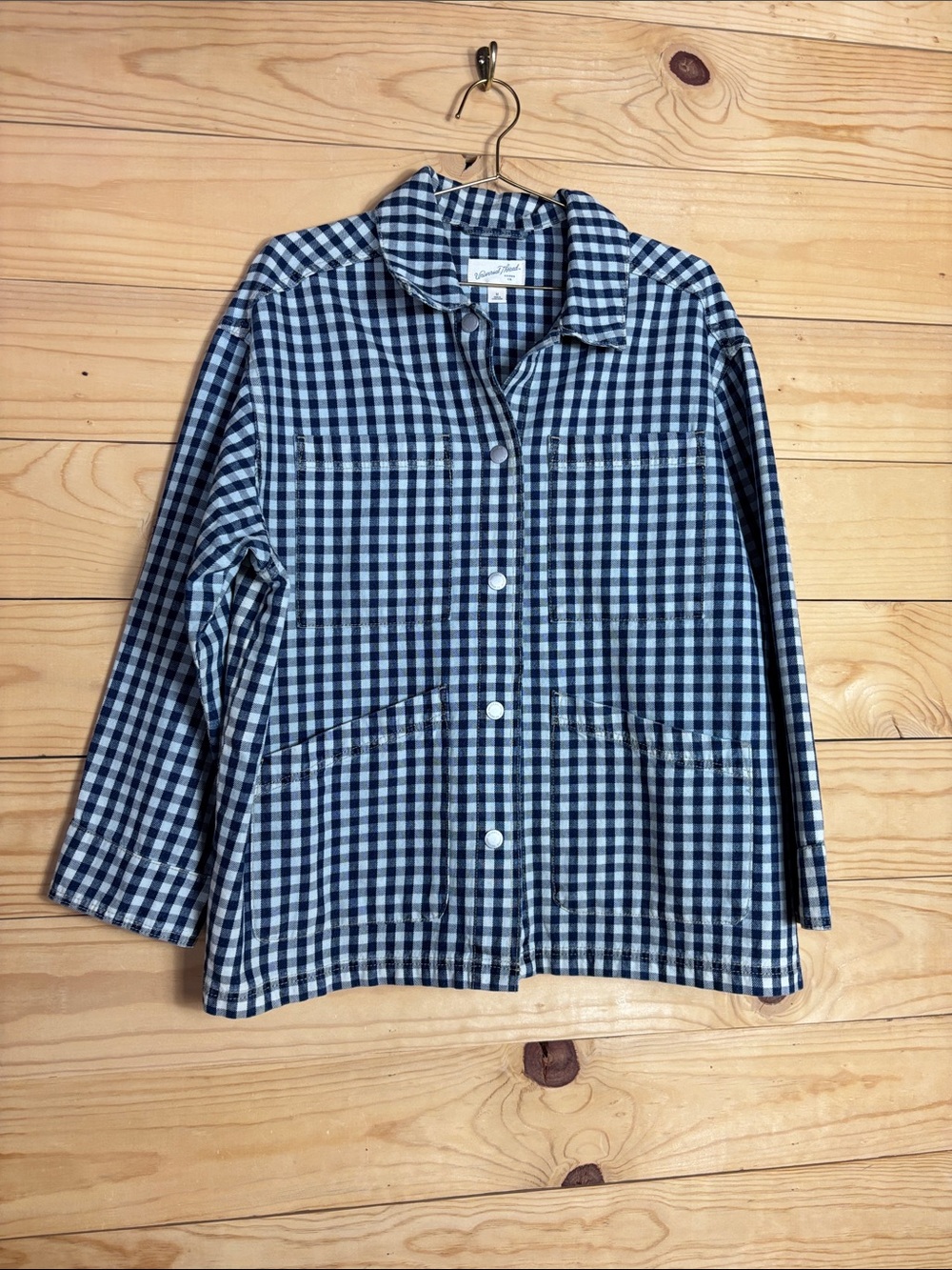 Universal Thread checkered barn chore jacket M - Picture 2 of 11